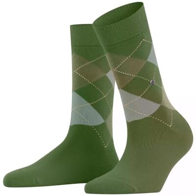 Burlington Queen W So cotone fantasia 1 paio, Calzini Donna, Verde Bamboo 7654, 36-41 Burlington Queen W So cotone fantasia 1 paio, Calzini Donna, Verde Bamboo 7654, 36-41
