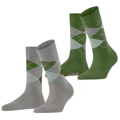 Burlington Everyday Argyle Donna Calze in morbido cotone pettinato Burlington Everyday Argyle Donna Calze in morbido cotone pettinato