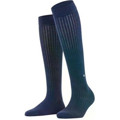 Burlington donna Loom calzini lunghi lana cotone traspirante Burlington donna Loom calzini lunghi lana cotone traspirante