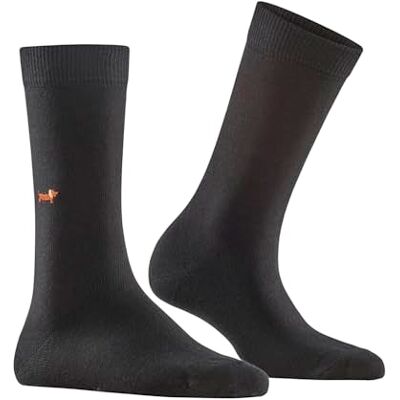 Burlington Brit Style W So cotone fantasia 1 paire, Calzini Donna, Nero Black 3000, 36-41 Burlington Brit Style W So cotone fantasia 1 paire, Calzini Donna, Nero Black 3000, 36-41