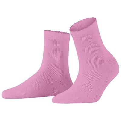 Burlington Chelsea W Sso cotone bassi fantasia 1 paire, Calzini corti Donna, Rosa Peony 8042, 36-41 Burlington Chelsea W Sso cotone bassi fantasia 1 paire, Calzini corti Donna, Rosa Peony 8042, 36-41