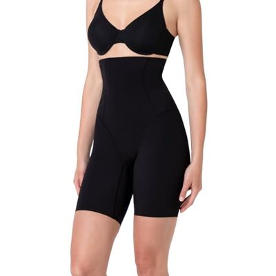 Lovable Guaina Modellante a Pantaloncino Gamba Lunga Pancera Vita Alta Shapewear Contenitivo Pancia Piatta Invisibile Sculpt Shaping Donna, Nero, XXL Lovable Guaina Modellante a Pantaloncino Gamba Lunga Pancera Vita Alta Shapewear Contenitivo Pancia Piatta Invisibile Sculpt Shaping Donna, Nero, XXL