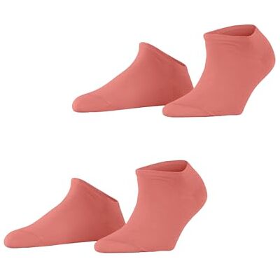 Esprit Uni 2-Pack W Sn cotone bassi tinta unita confezione di 2 paia, Calzini corti Donna, Rosa Peach 8796, 35-38 Esprit Uni 2-Pack W Sn cotone bassi tinta unita confezione di 2 paia, Calzini corti Donna, Rosa Peach 8796, 35-38
