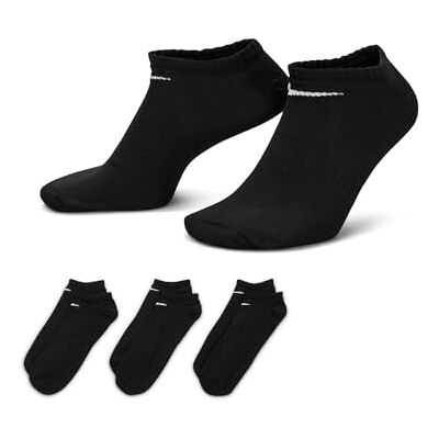 Nike Everyday Lightweight 3pr, Calzini Uomo, Nero, L Nike Everyday Lightweight 3pr, Calzini Uomo, Nero, L