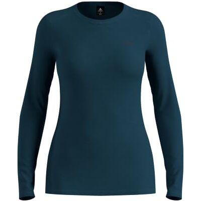 Odlo Merino Fundamentals BL Top Crew Neck L/S Donna Odlo Merino Fundamentals BL Top Crew Neck L/S Donna