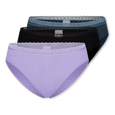 Schiesser Confezione da 3 Slip Rio con Pizzo – Modern Multipacks Schiesser Confezione da 3 Slip Rio con Pizzo – Modern Multipacks