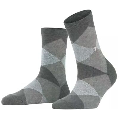 Burlington Glitter Bonnie SSO W So cotone fantasia 1 paio, Calzini Donna, Grigio Light Grey Melange 3390, 36-41 Burlington Glitter Bonnie SSO W So cotone fantasia 1 paio, Calzini Donna, Grigio Light Grey Melange 3390, 36-41