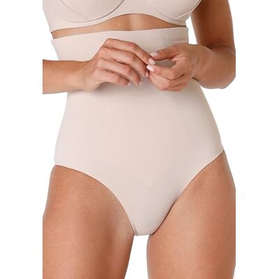 Lovable Guaina Contenitiva e Modellante, Mutanda a Vita Alta con Controllo Pancia e Fianchi, Shapewear, Art. 0263 The Celebrity Secret Donna Lovable Guaina Contenitiva e Modellante, Mutanda a Vita Alta con Controllo Pancia e Fianchi, Shapewear, Art. 0263 The Celebrity Secret Donna