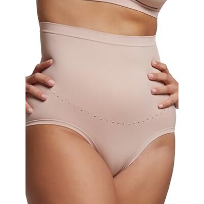 POMPEA Slip Donna a Vita Alta Comfort Size in Morbida Microfibra, Mutande Donna Senza Cuciture con Supporto FIanchi e Glutei POMPEA Slip Donna a Vita Alta Comfort Size in Morbida Microfibra, Mutande Donna Senza Cuciture con Supporto FIanchi e Glutei