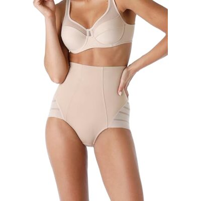 Lovable Guaina Modellante Vita Alta in Microfibra e Tulle Contenimento Medio Effetto Pancia Piatta Shapewear Invisibile Fancy Shaping Donna, Cipria, S Lovable Guaina Modellante Vita Alta in Microfibra e Tulle Contenimento Medio Effetto Pancia Piatta Shapewear Invisibile Fancy Shaping Donna, Cipria, S
