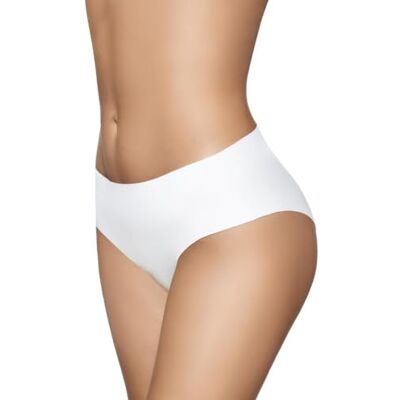 Selene , Mutanda Donna a Vita Media Effetto Seta, Slip Senza Cuciture, Collezione 502, Colore Nero, Taglia M Selene , Mutanda Donna a Vita Media Effetto Seta, Slip Senza Cuciture, Collezione 502, Colore Nero, Taglia M