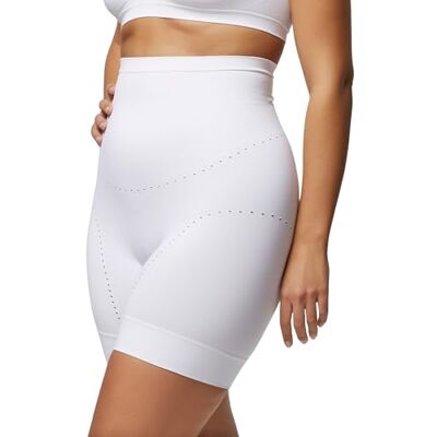 POMPEA Guaina Donna Comfort Size in Morbida Microfibra, Guaina Contenitiva con Supporto Addome e Coscia POMPEA Guaina Donna Comfort Size in Morbida Microfibra, Guaina Contenitiva con Supporto Addome e Coscia