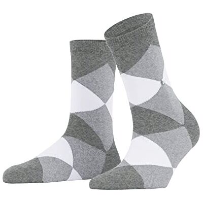 Burlington Bonnie W Sso cotone fantasia 1 paire, Calzini Donna, Grigio Light Grey Melange 3390, 36-41 Burlington Bonnie W Sso cotone fantasia 1 paire, Calzini Donna, Grigio Light Grey Melange 3390, 36-41