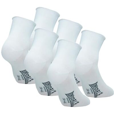 Lonsdale 6 Paia Calzini Corti Uomo Donna Calzini Sportivi Quarter Lunghezza Sopra la Caviglia Cotone Traspirante Lonsdale 6 Paia Calzini Corti Uomo Donna Calzini Sportivi Quarter Lunghezza Sopra la Caviglia Cotone Traspirante
