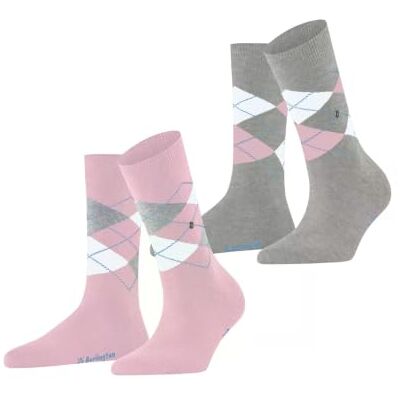 Burlington Everyday Argyle Donna Calze in morbido cotone pettinato Burlington Everyday Argyle Donna Calze in morbido cotone pettinato