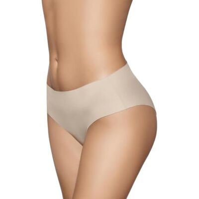 Selene , Mutanda Donna a Vita Media Effetto Seta, Slip Senza Cuciture, Collezione 502, Colore Terra, Taglia M Selene , Mutanda Donna a Vita Media Effetto Seta, Slip Senza Cuciture, Collezione 502, Colore Terra, Taglia M