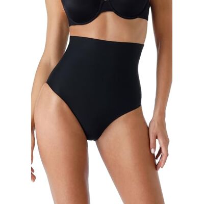 Lovable Guaina Modellante Vita Alta Microfibra Tecnica Slip Contenitivo Effetto Pancia Piatta Shapewear Invisibile Comfort Smooth Shaping Donna, Nero, M Lovable Guaina Modellante Vita Alta Microfibra Tecnica Slip Contenitivo Effetto Pancia Piatta Shapewear Invisibile Comfort Smooth Shaping Donna, Nero, M