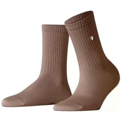 Burlington Fleet Street W So cotone tinta unita 1 paio, Calzini Donna, Marrone Nougat 5020, 36-41 Burlington Fleet Street W So cotone tinta unita 1 paio, Calzini Donna, Marrone Nougat 5020, 36-41