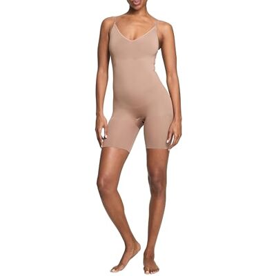 Spanx ASSETS by , Cami Midthigh Bodysuit, Café Au Lait, XL Spanx ASSETS by , Cami Midthigh Bodysuit, Café Au Lait, XL