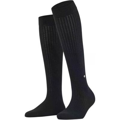 Burlington donna Loom calzini lunghi lana cotone traspirante Burlington donna Loom calzini lunghi lana cotone traspirante