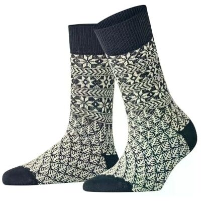 Burlington donna X-Mas calzini lana traspirante Burlington donna X-Mas calzini lana traspirante