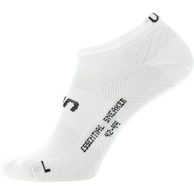 UYN ESSENTIAL SNEAKER 2PRS PACK Calzini Unisex Bianco 47 UYN ESSENTIAL SNEAKER 2PRS PACK Calzini Unisex Bianco 47