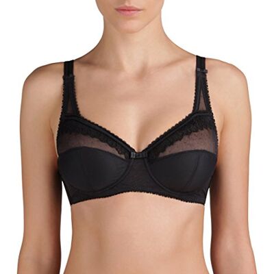 Playtex Reggiseno con Ferretto in Microfibra Femminile Criss Cross Donna x1, Nero, 38/5E Playtex Reggiseno con Ferretto in Microfibra Femminile Criss Cross Donna x1, Nero, 38/5E