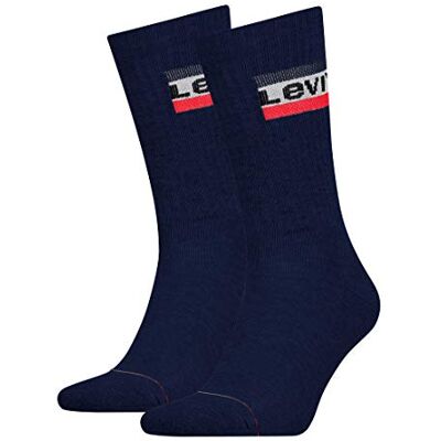 Levis Crew, Calzini Unisex Adulto, Navy, 39-42 Levis Crew, Calzini Unisex Adulto, Navy, 39-42