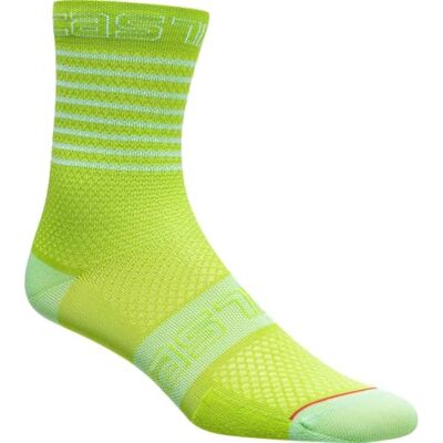 CASTELLI SUPERLEGGERA W 12 SOCK BRIGHT LIME Calzini M CASTELLI SUPERLEGGERA W 12 SOCK BRIGHT LIME Calzini M