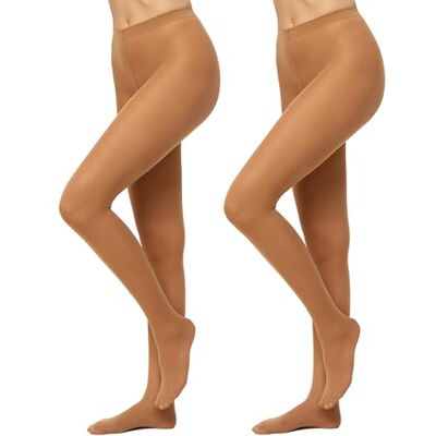 Nur Die Collant, Donna, Marrone (Braun (amber 230)), L Nur Die Collant, Donna, Marrone (Braun (amber 230)), L