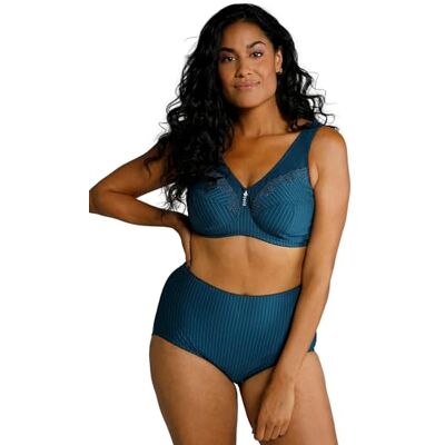 Ulla Popken Kelly Pinstripe Support Bra Reggiseno Donna (Pacco da 1) Ulla Popken Kelly Pinstripe Support Bra Reggiseno Donna (Pacco da 1)
