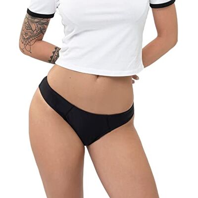 Reslip Mutanda Mestruale Modello Bikini Taglia XL Colore Nero -Slip Mestruale per Flusso Normale -Assorbe fino a 50 ml -Lavabile e Riutilizzabile -Discreta e Confortevole 1 Pezzo Reslip Mutanda Mestruale Modello Bikini Taglia XL Colore Nero -Slip Mestruale per Flusso Normale -Assorbe fino a 50 ml -Lavabile e Riutilizzabile -Discreta e Confortevole 1 Pezzo