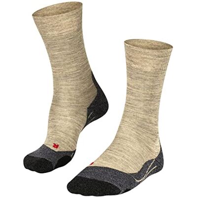 Falke uomo TK2 Melange calzini da escursionismo traspiranti asciugatura rapida termoregolanti antiodore lana filo funzionale imbottitura media anti-vesciche calde calze da trekking termiche 1 paio Falke uomo TK2 Melange calzini da escursionismo traspiranti asciugatura rapida termoregolanti antiodore lana filo funzionale imbottitura media anti-vesciche calde calze da trekking termiche 1 paio