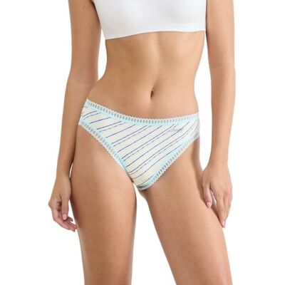Sloggi Go Crush High Leg C3p Slip, Tuta di Luce Blu, M (Confezione da 3) Sloggi Go Crush High Leg C3p Slip, Tuta di Luce Blu, M (Confezione da 3)