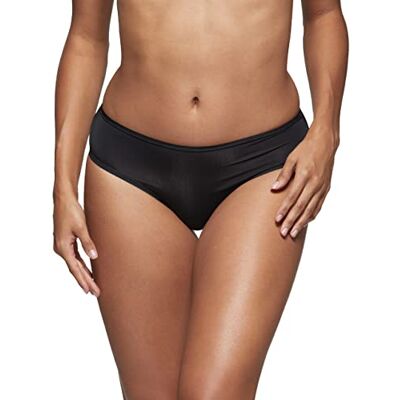 POMPEA Slip My Skin, Intimo Donna, Nero, 44 confezione da 3 POMPEA Slip My Skin, Intimo Donna, Nero, 44 confezione da 3
