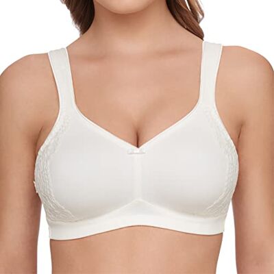 Susa London Minimizer Reggiseno da Donna Bianco (Weiß 003) 5D Susa London Minimizer Reggiseno da Donna Bianco (Weiß 003) 5D