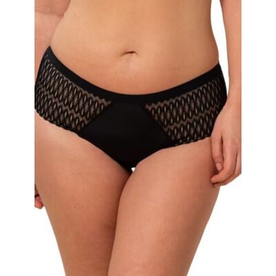 Triumph Donna Aura Spotlight Maxi, Underwear, BLACK, 4 Triumph Donna Aura Spotlight Maxi, Underwear, BLACK, 4