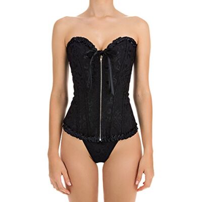 Intimax Corsetto Erotico in Pelle E Lattice per Donna 220 Gr Intimax Corsetto Erotico in Pelle E Lattice per Donna 220 Gr