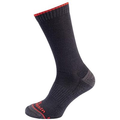Jack Wolfskin HIKE MERINO SOCK CL C Calzini da escursionismo Adulti unisex, dark grey, 44-46 - Jack Wolfskin HIKE MERINO SOCK CL C Calzini da escursionismo Adulti unisex, dark grey, 44-46 -