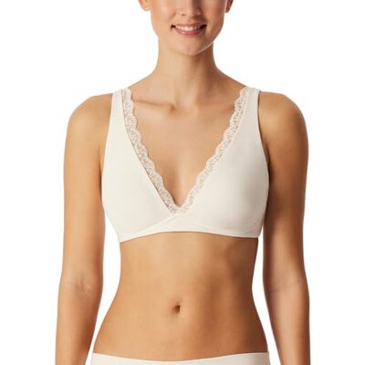 Schiesser Unique Cotton Reggiseno, Bianco_, 2B Donna Schiesser Unique Cotton Reggiseno, Bianco_, 2B Donna