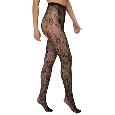 Only Onlesta Fashion Collant Acc, Nero/Motivo: Punti Netti, S-M Donna Only Onlesta Fashion Collant Acc, Nero/Motivo: Punti Netti, S-M Donna