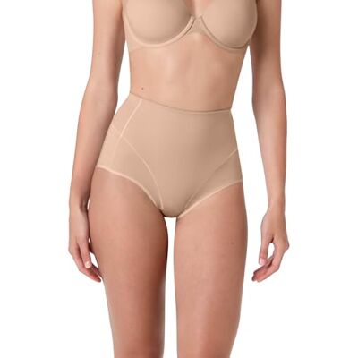 Lovable Guaina Modellante Midi Shapewear Alta Modellazione e Invisibile sotto i Vestiti Intimo Contenitivo Sculpt Shaping Donna, Nudo Chiaro, M Lovable Guaina Modellante Midi Shapewear Alta Modellazione e Invisibile sotto i Vestiti Intimo Contenitivo Sculpt Shaping Donna, Nudo Chiaro, M