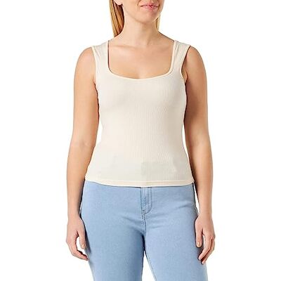 Triumph Natural Spotlight Camisole, Parte superiore del pigiama Donna, Fresh Powder, 48 Triumph Natural Spotlight Camisole, Parte superiore del pigiama Donna, Fresh Powder, 48