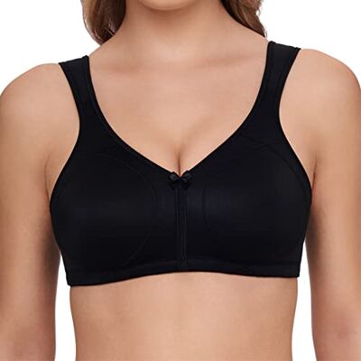 Susa 9756, Reggiseno senza ferretto da donna, Nero (Schwarz (004)), Taglia produttore: 75 H Susa 9756, Reggiseno senza ferretto da donna, Nero (Schwarz (004)), Taglia produttore: 75 H