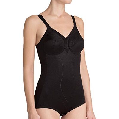 Triumph Donna Doreen + Cotton 01 BS, Bodysuits, BLACK, 4 Coppa B Triumph Donna Doreen + Cotton 01 BS, Bodysuits, BLACK, 4 Coppa B