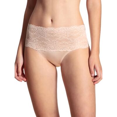 Calida Sensual Secrets Slip da Donna in Viscosa Panties con Inserti in Pizzo Lace Parfait Rosa. Small Calida Sensual Secrets Slip da Donna in Viscosa Panties con Inserti in Pizzo Lace Parfait Rosa. Small