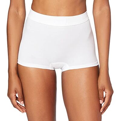 Sloggi Double Comfort Short, Mutandine, Donna, Bianco (White), 42 Sloggi Double Comfort Short, Mutandine, Donna, Bianco (White), 42