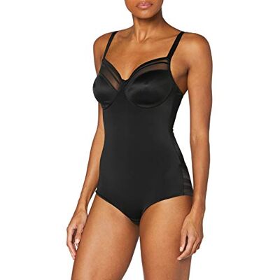 Lovable Body con Ferretto Controllo Medio-Alto in Microfibra Senza Cuciture Invisibile L05X9 Shaping (Generous) New Fit Donna, Nero, 36 / 4C Lovable Body con Ferretto Controllo Medio-Alto in Microfibra Senza Cuciture Invisibile L05X9 Shaping (Generous) New Fit Donna, Nero, 36 / 4C
