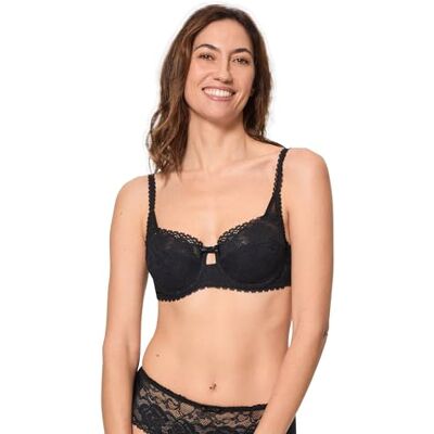 Playtex Reggiseno Balconcino con Ferretto Flowery Lace Recycled Donna x1 Playtex Reggiseno Balconcino con Ferretto Flowery Lace Recycled Donna x1