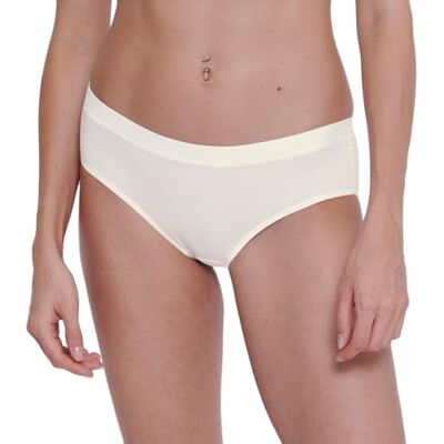 Sloggi Donna Go Casual Hipster, Silk Bianco, L Sloggi Donna Go Casual Hipster, Silk Bianco, L